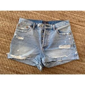 Abercrombie & Fitch High Rise 4” Denim Short Size 29 / 8